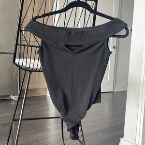 BB Dakota black bodysuit size M